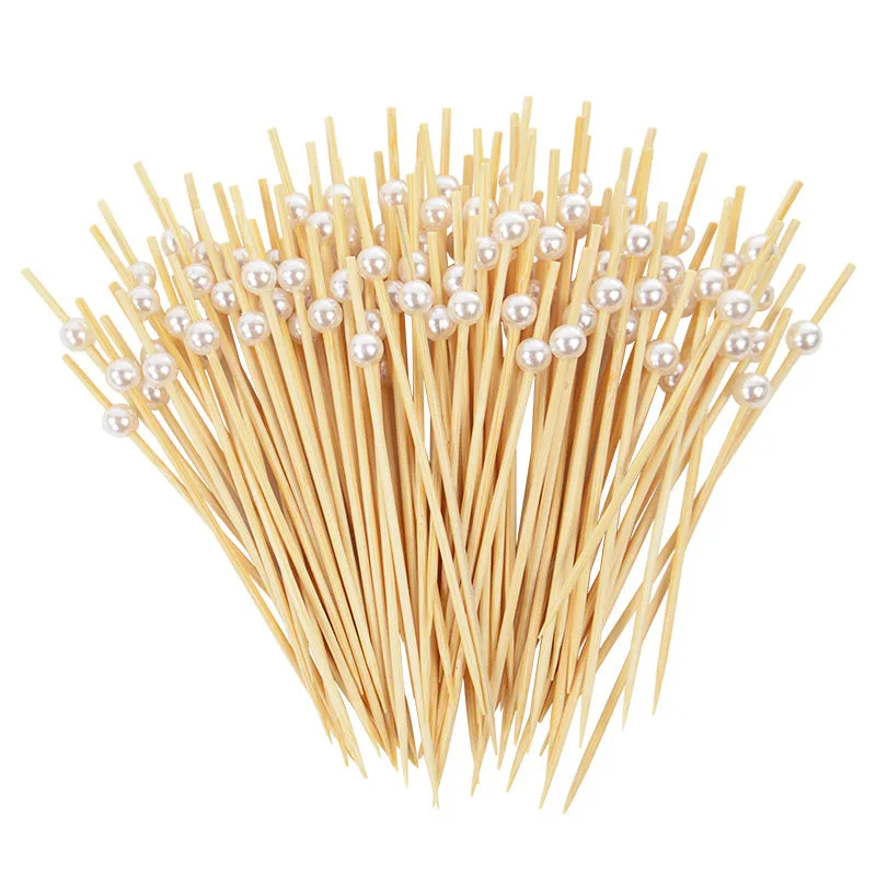 100pcs Wedding Party Fruit Picks for Buffet Cupcake Toothpicks