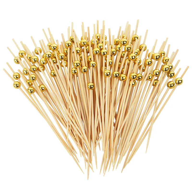 100pcs Wedding Party Fruit Picks for Buffet Cupcake Toothpicks