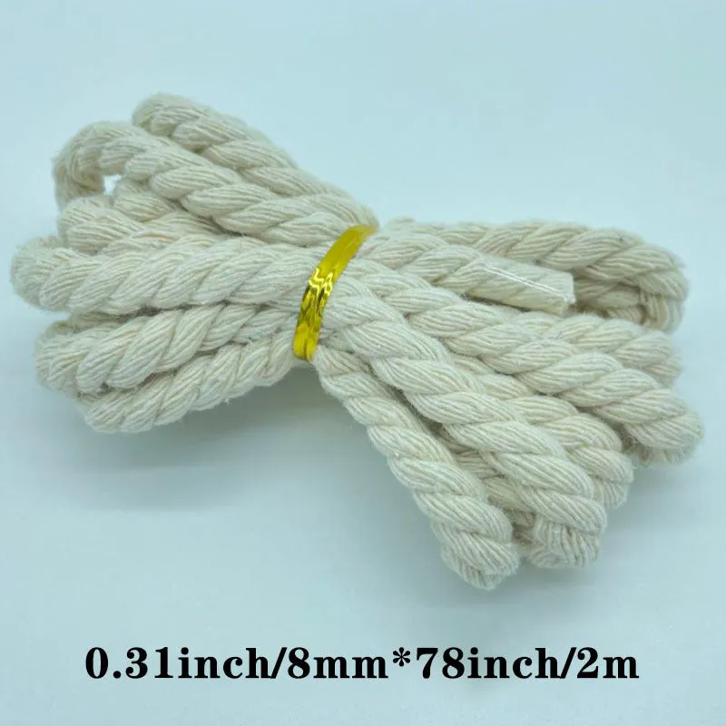 1Roll Cotton Macrame Cord for DIY Crafts  Decor