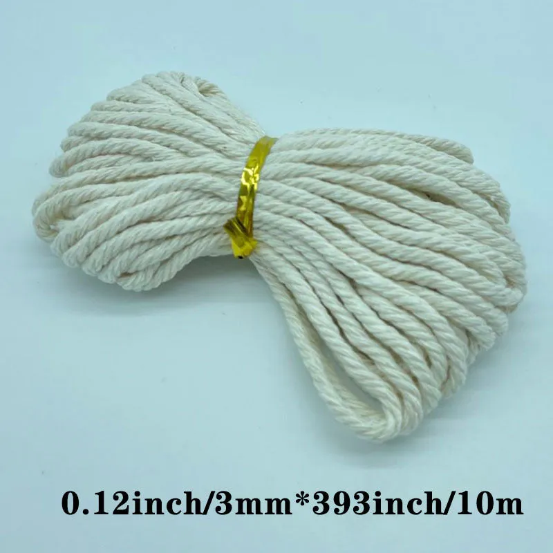 1Roll Cotton Macrame Cord for DIY Crafts  Decor