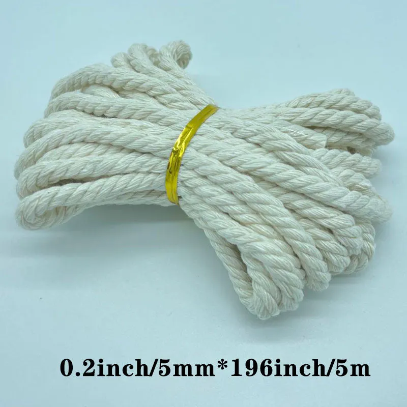 1Roll Cotton Macrame Cord for DIY Crafts  Decor