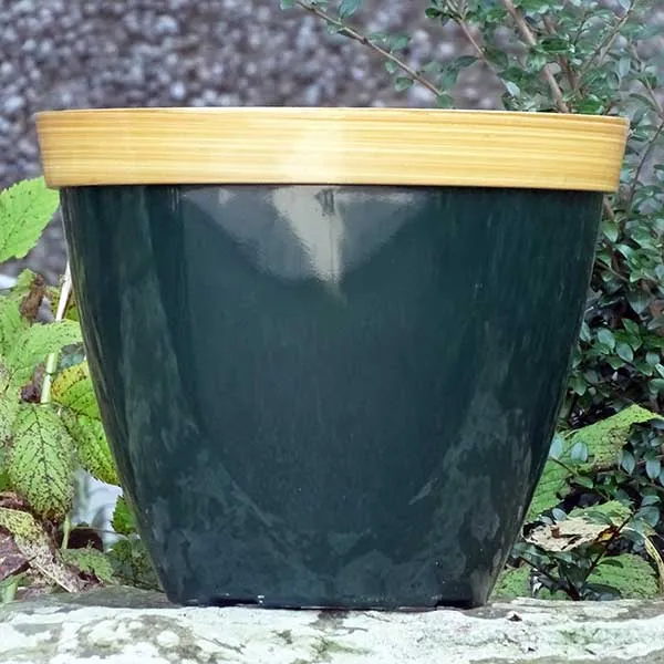 25cm Provence Planter British Racing Green Plant Pot