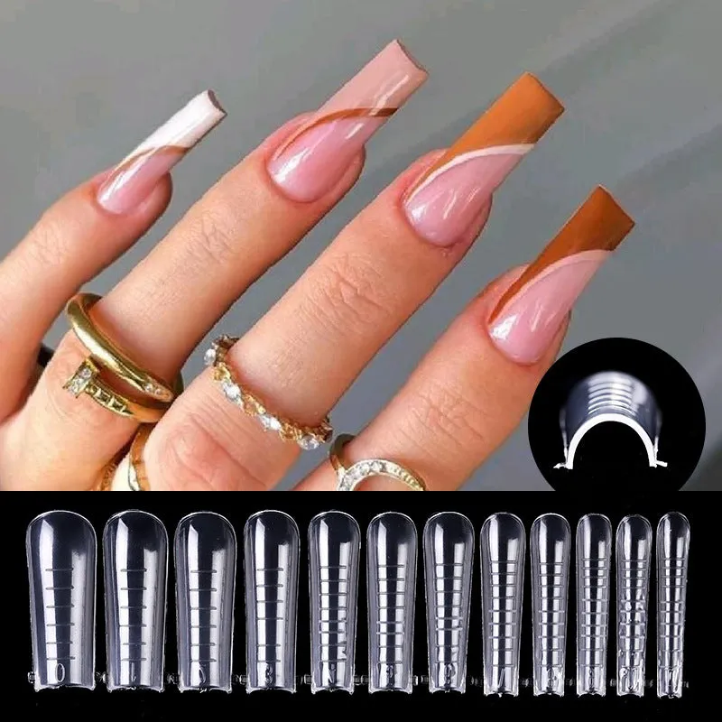 60 Nail Dual Forms for Perfect Nail Extensions with Scale