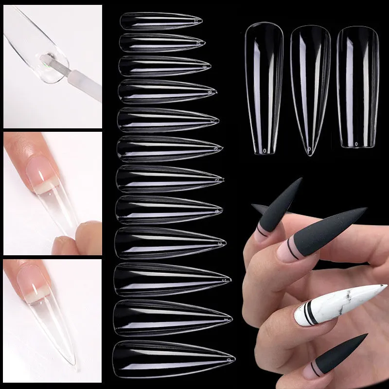 60 Nail Dual Forms for Perfect Nail Extensions with Scale