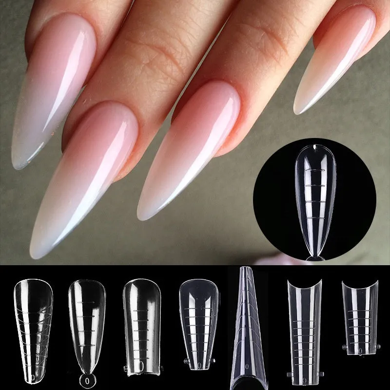 60 Nail Dual Forms for Perfect Nail Extensions with Scale