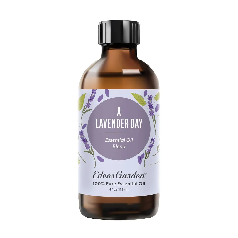 A Lavender Day Essential Oil Blend- Tranquil & Soothing Floral Aroma For Relaxing