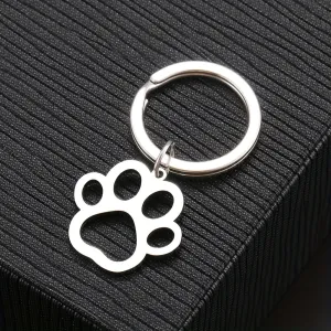 Adorable Animal Paw Keychain for Pet Lovers on the Go