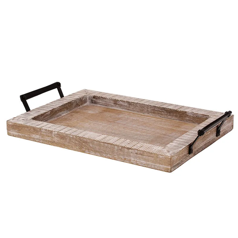 Andrott Wooden Tray | 15 x 9 x 1.5 inches