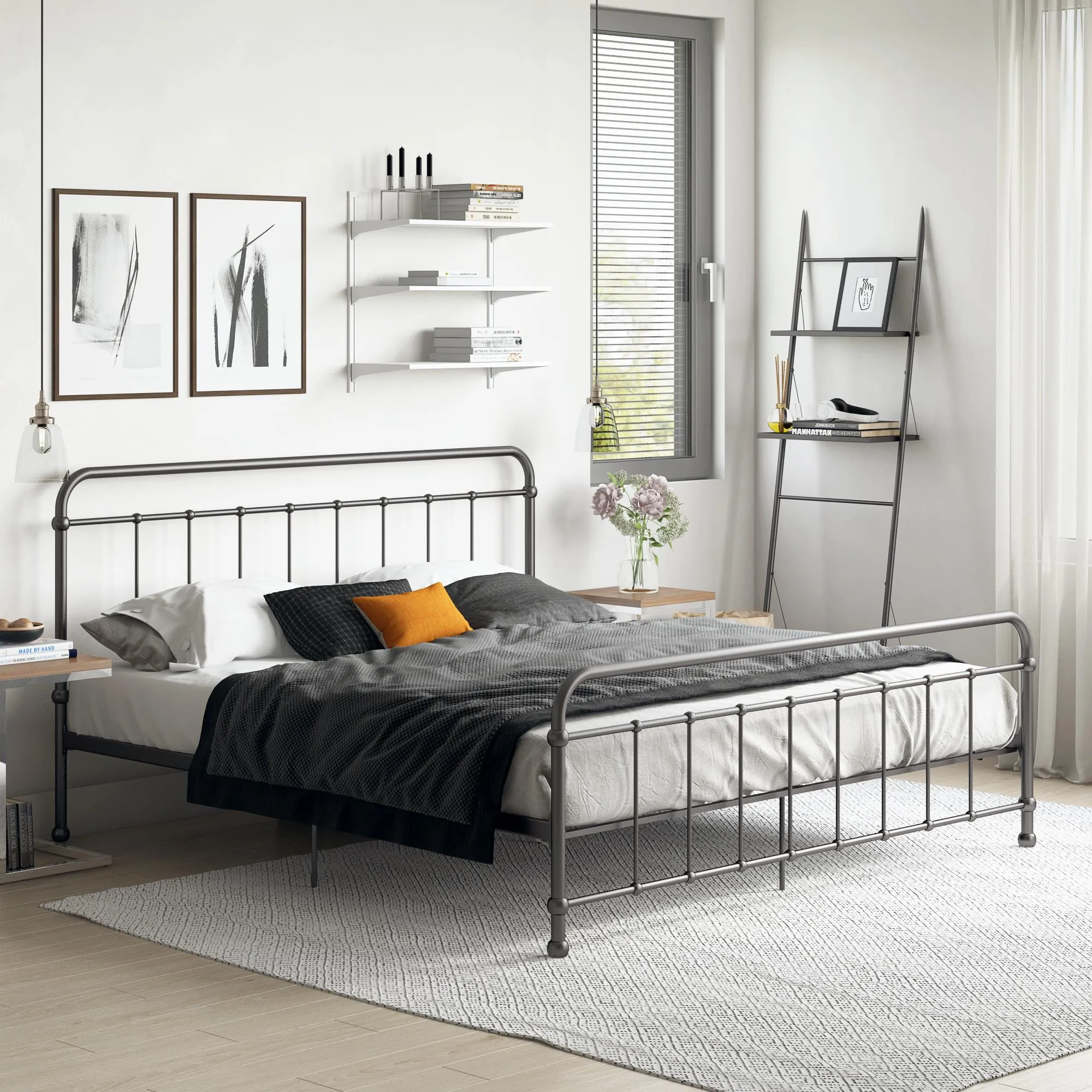 Brooklyn Iron Bed Frame