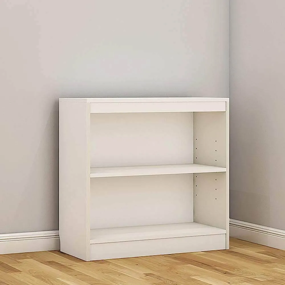 Buy Alpha Bookshelf, 3 shelf, 30" high, Trendy Frosty White Shelf