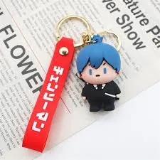 Chainsaw Man | Aki Hayakawa | Silicone Lanyard Keychain