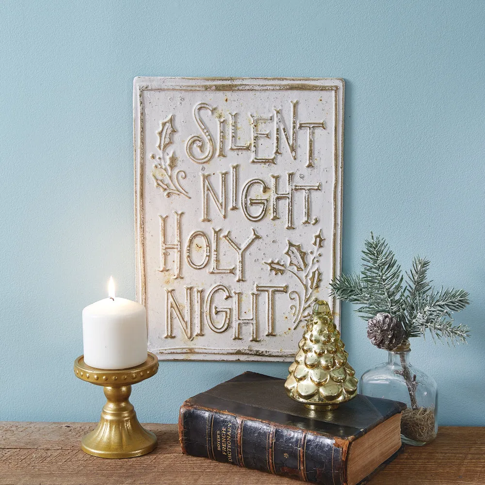 Cozy 'Silent Night' Wall Art