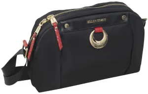 Ellen Tracy Nylon Camera Crossbody Bag