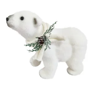 Flocked Polar Bear