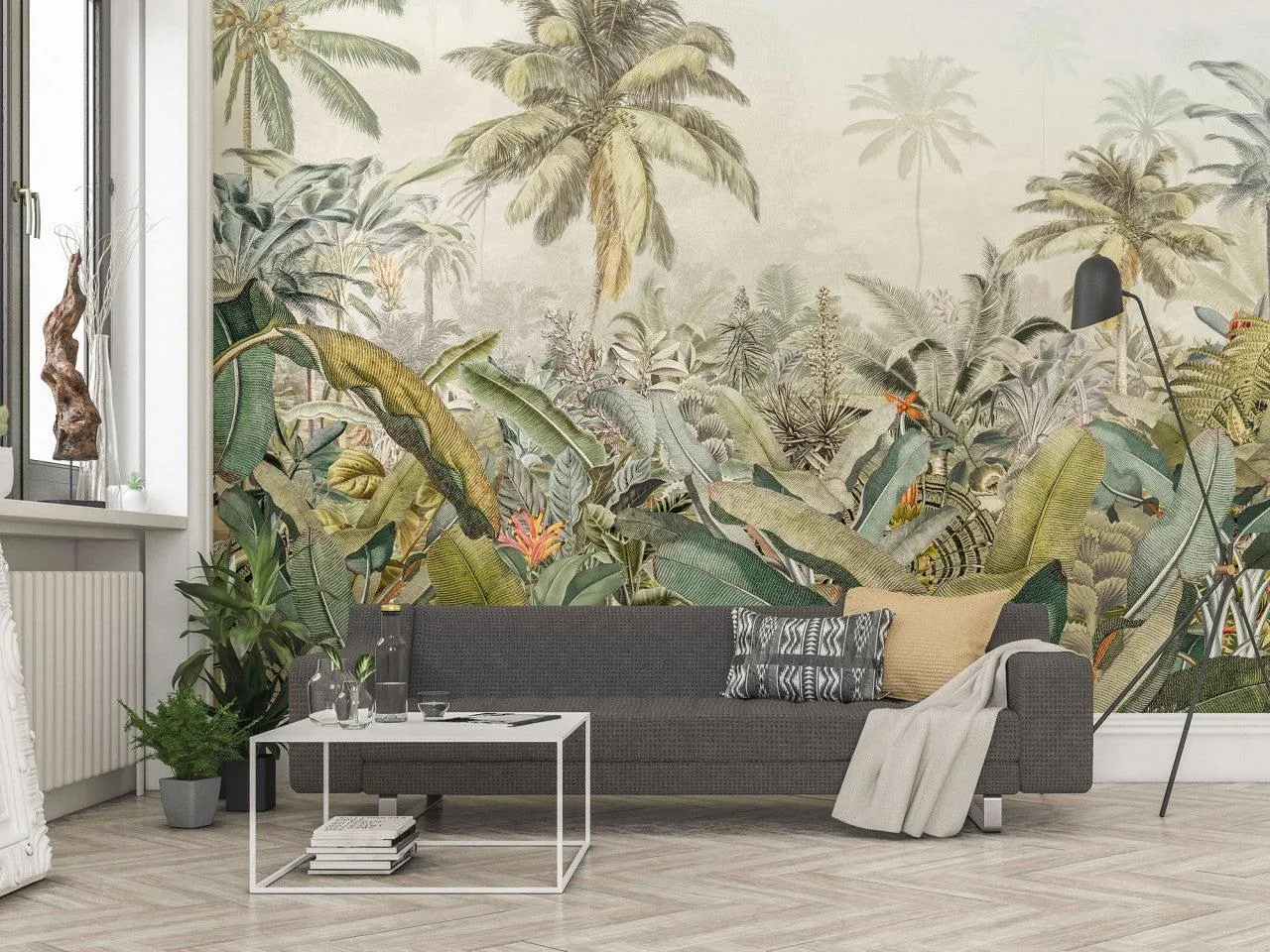 Frais Caribbean Mural Wallpaper