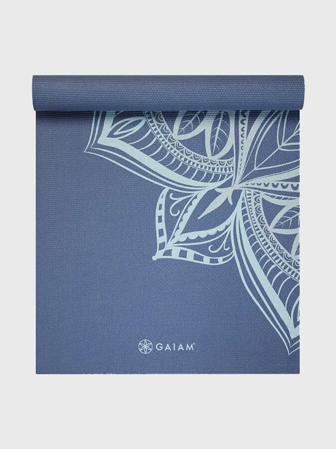 Gaiam Printed Point Yoga Mat 5mm