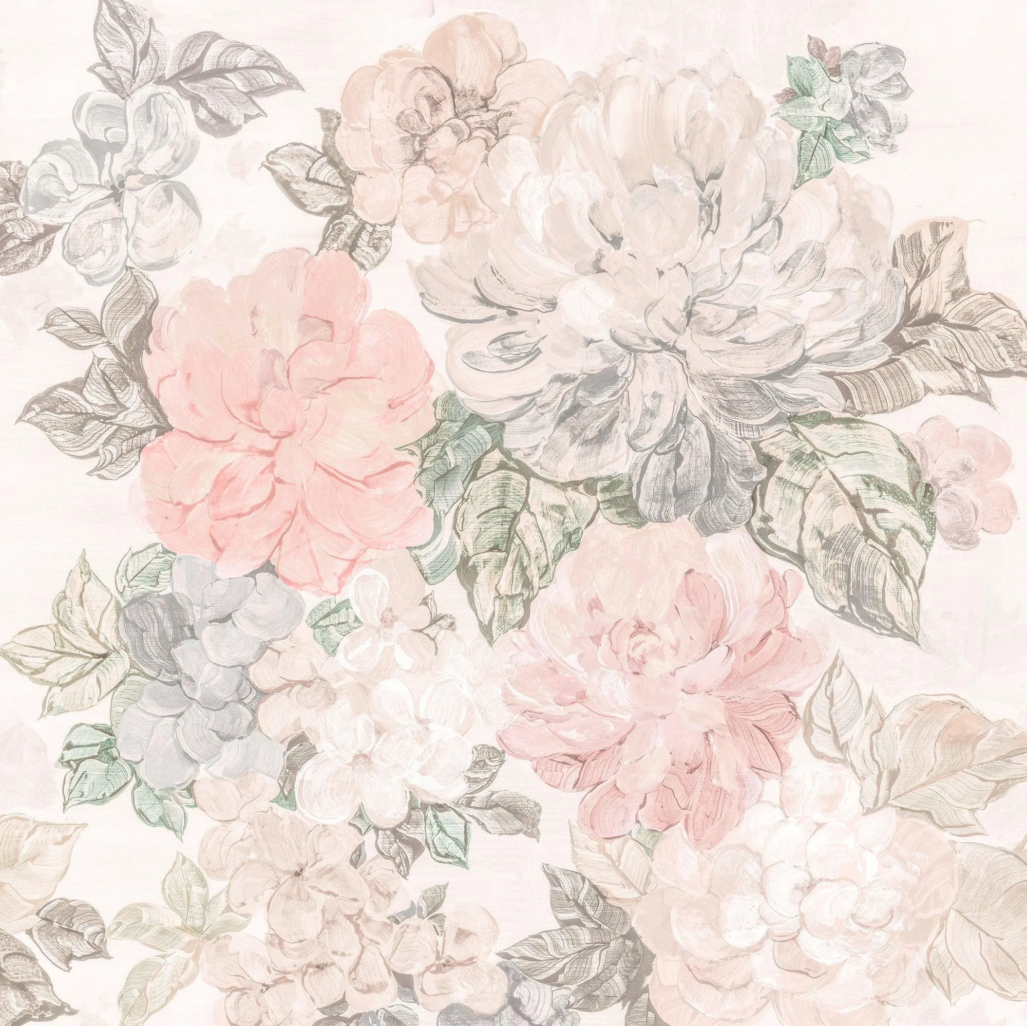 Gardenia Mural Wallpaper