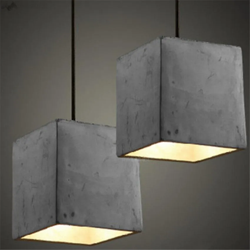 Georgia Concrete Hanging Lights