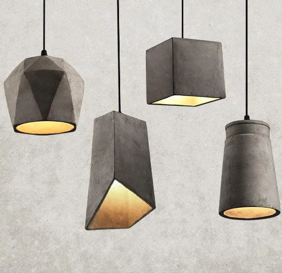 Georgia Concrete Hanging Lights