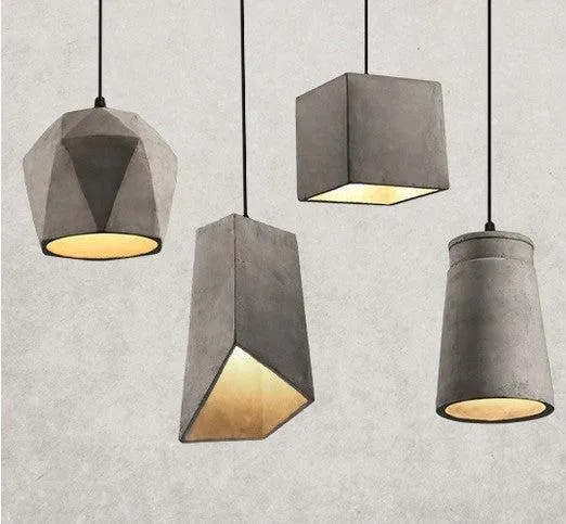 Georgia Concrete Hanging Lights