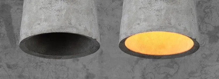 Georgia Concrete Hanging Lights