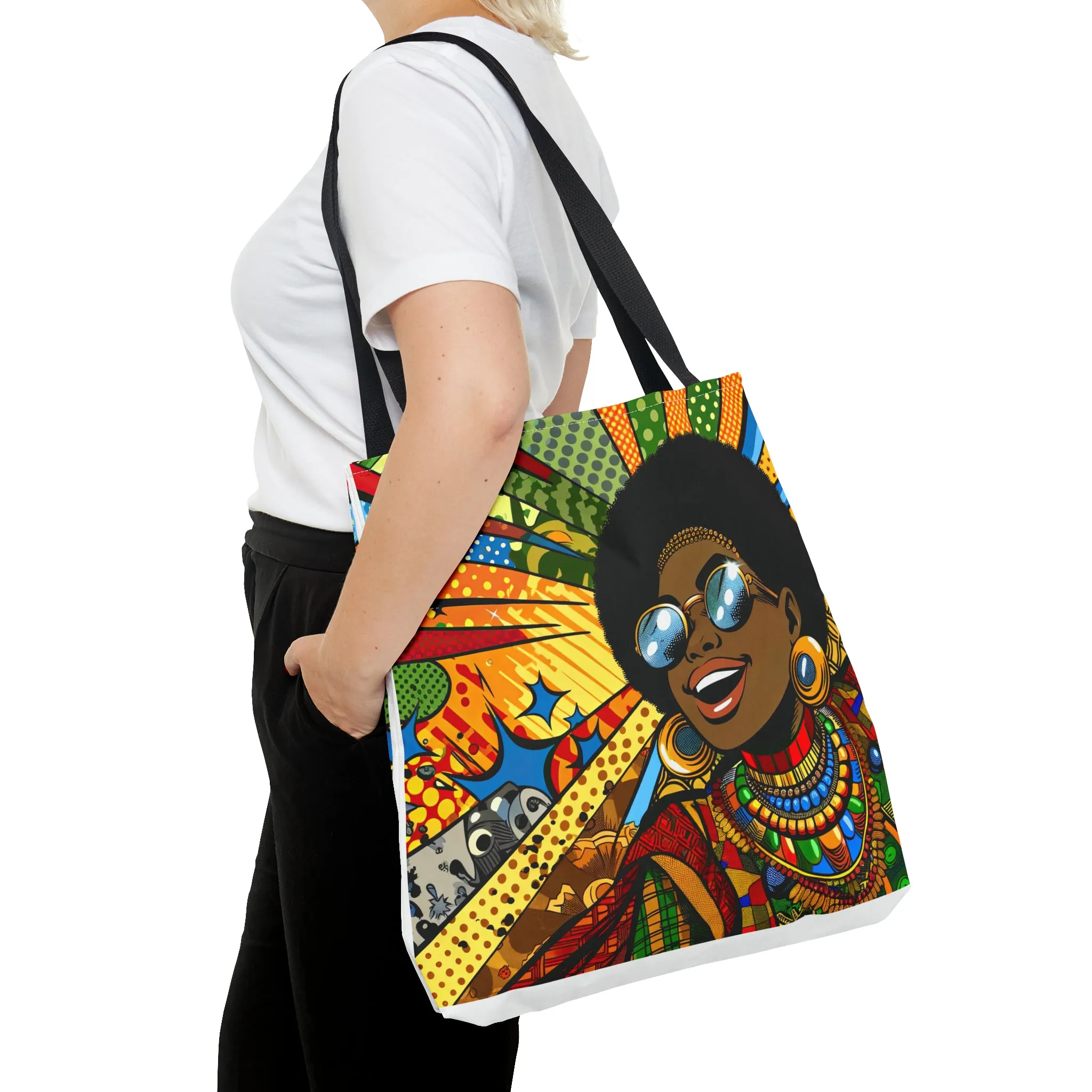 Girl Power Comic Tote Bag