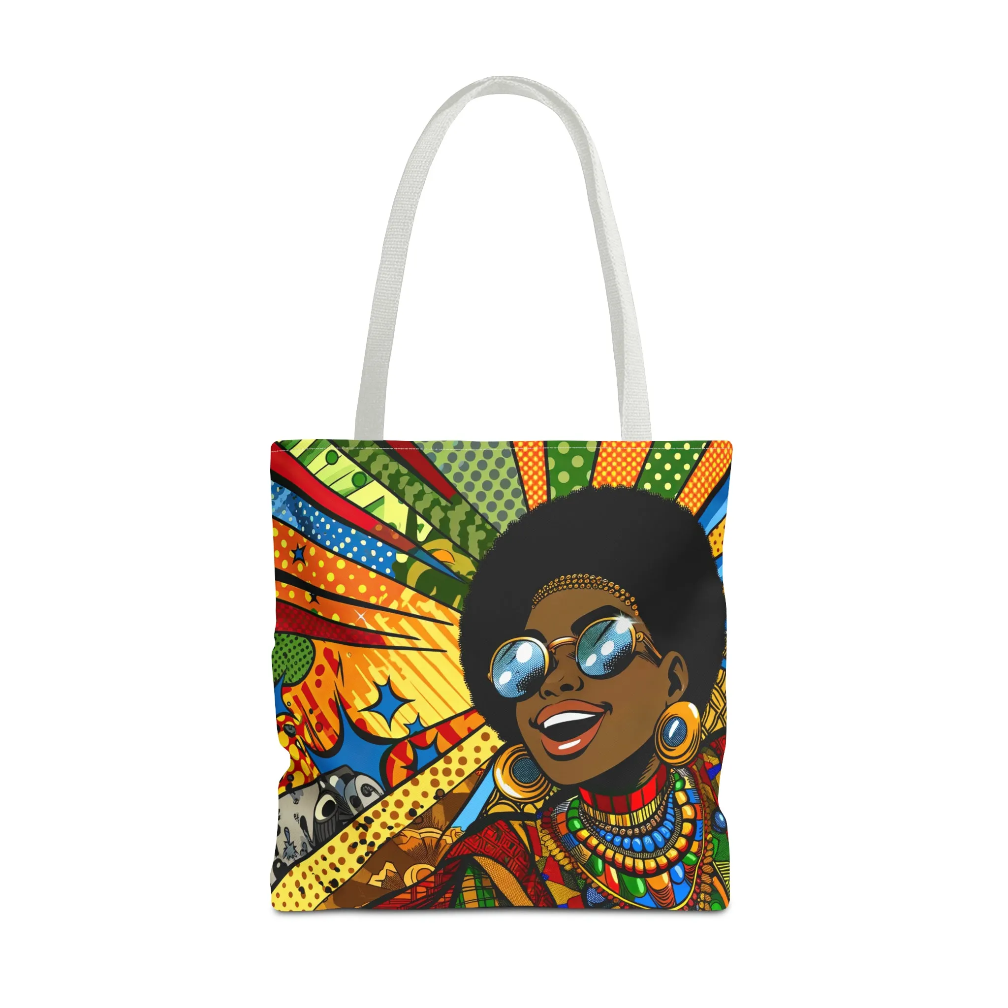 Girl Power Comic Tote Bag