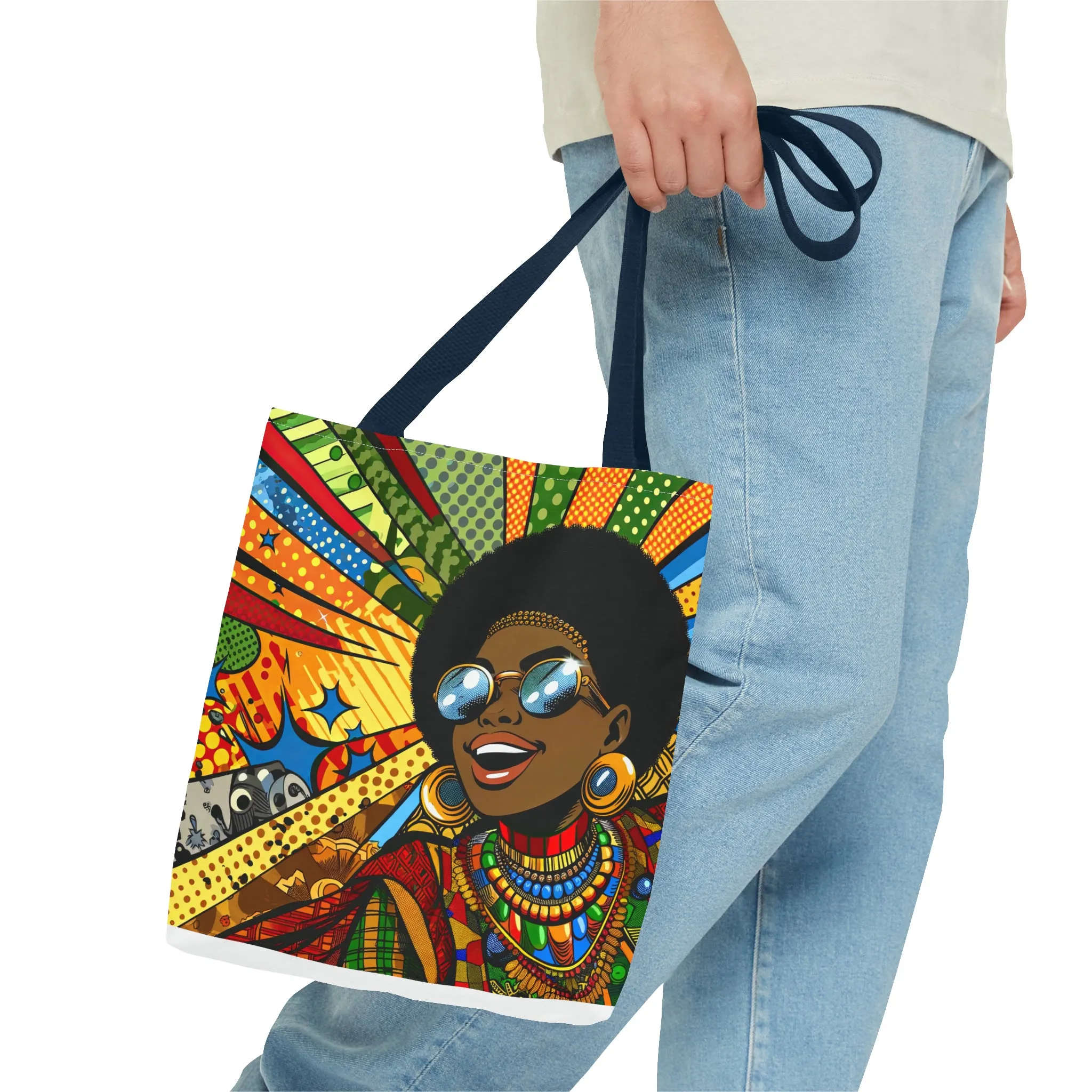 Girl Power Comic Tote Bag