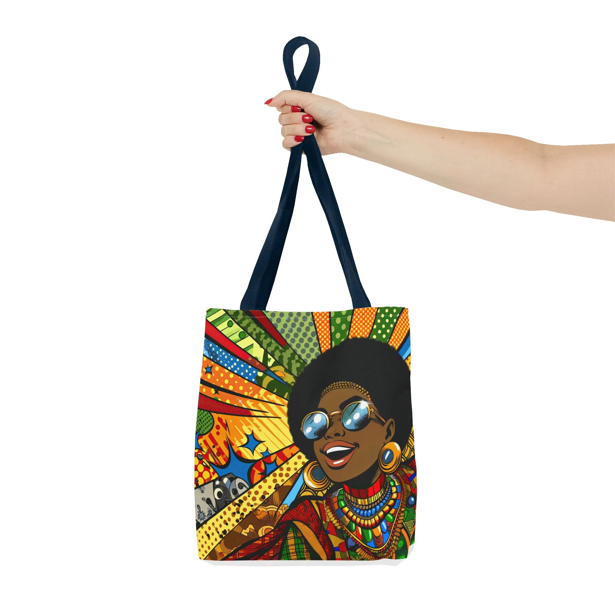 Girl Power Comic Tote Bag