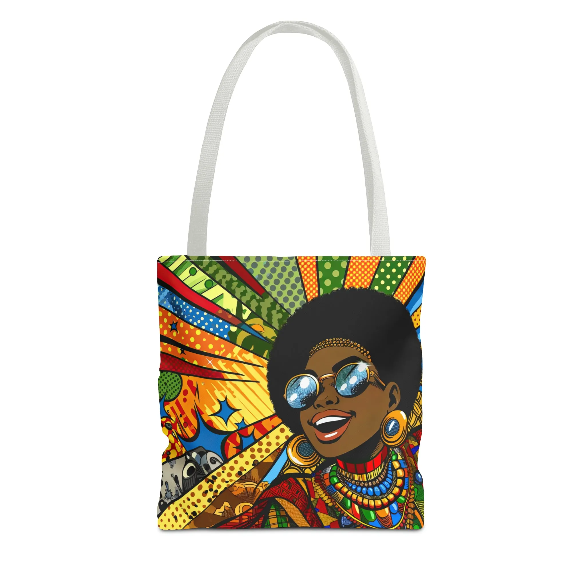 Girl Power Comic Tote Bag