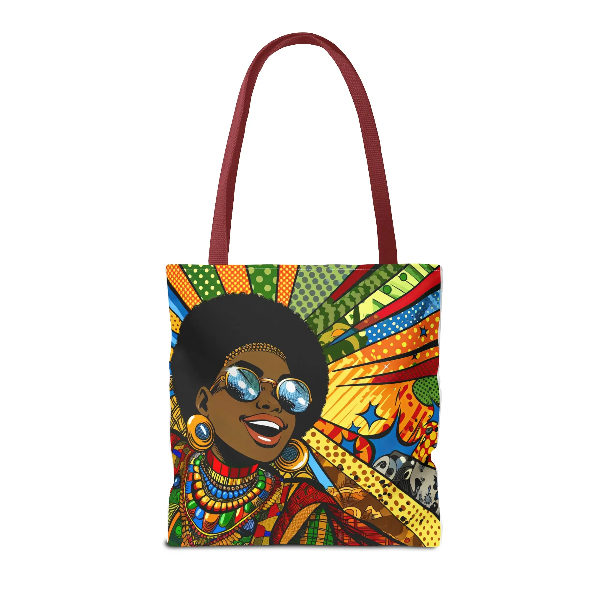 Girl Power Comic Tote Bag