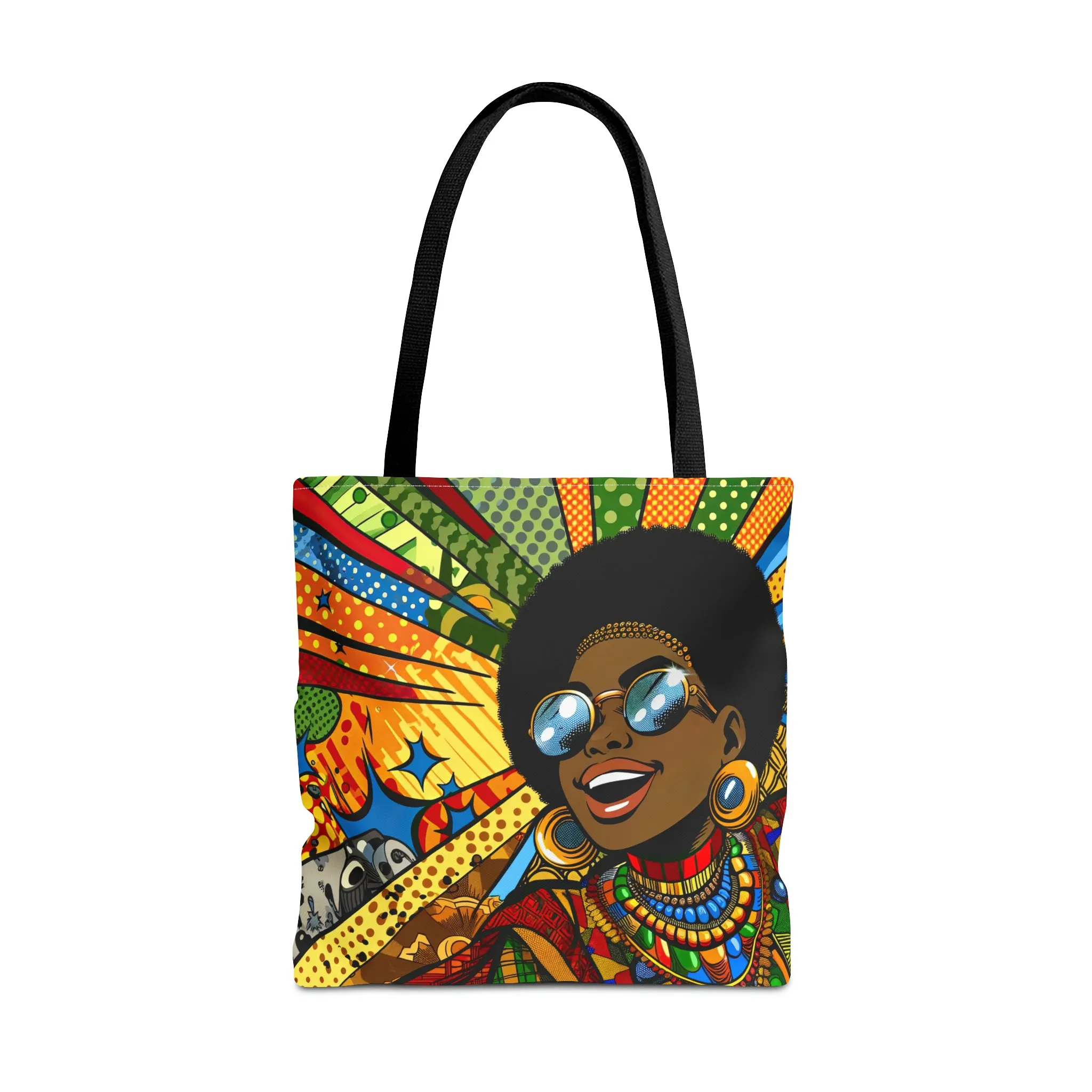 Girl Power Comic Tote Bag