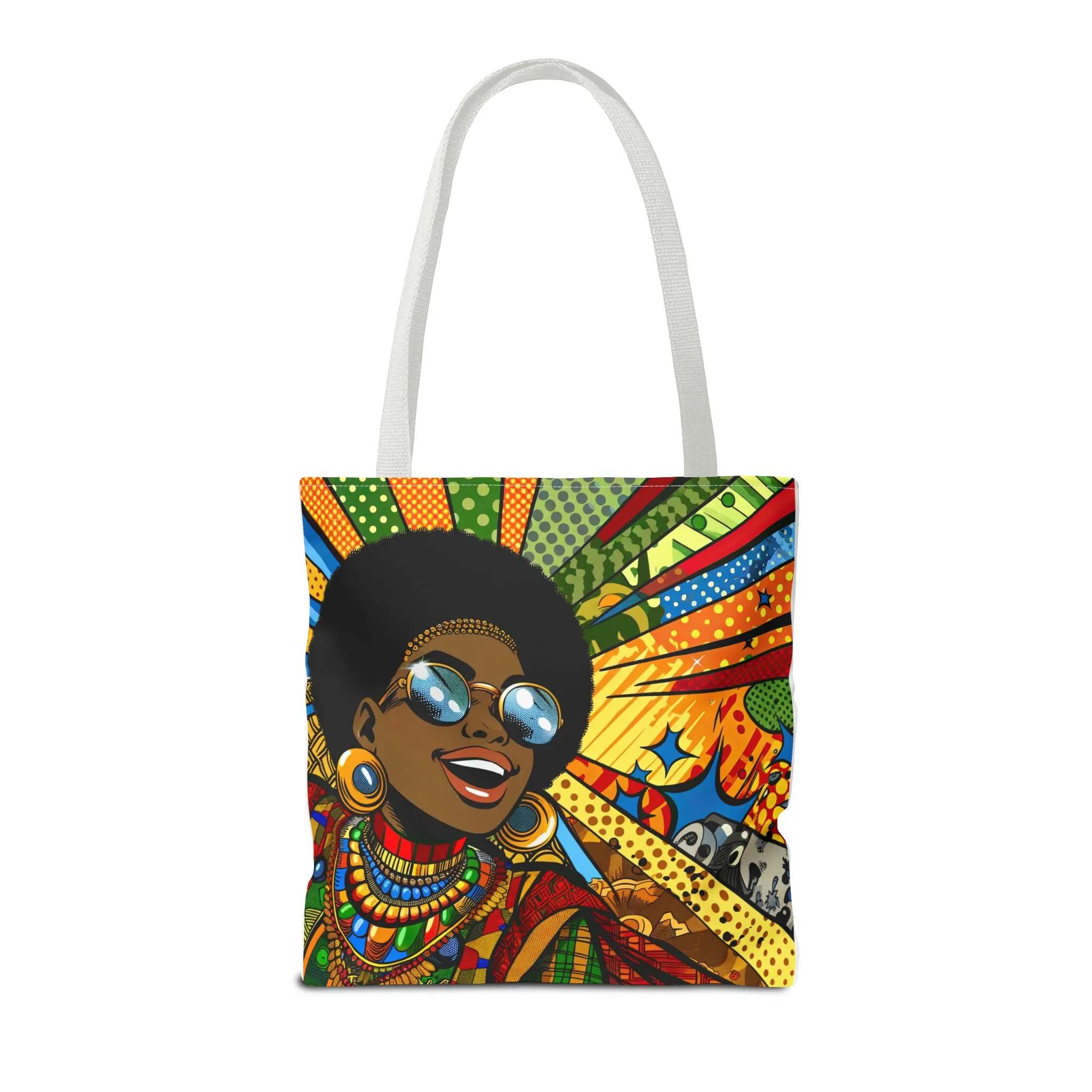 Girl Power Comic Tote Bag