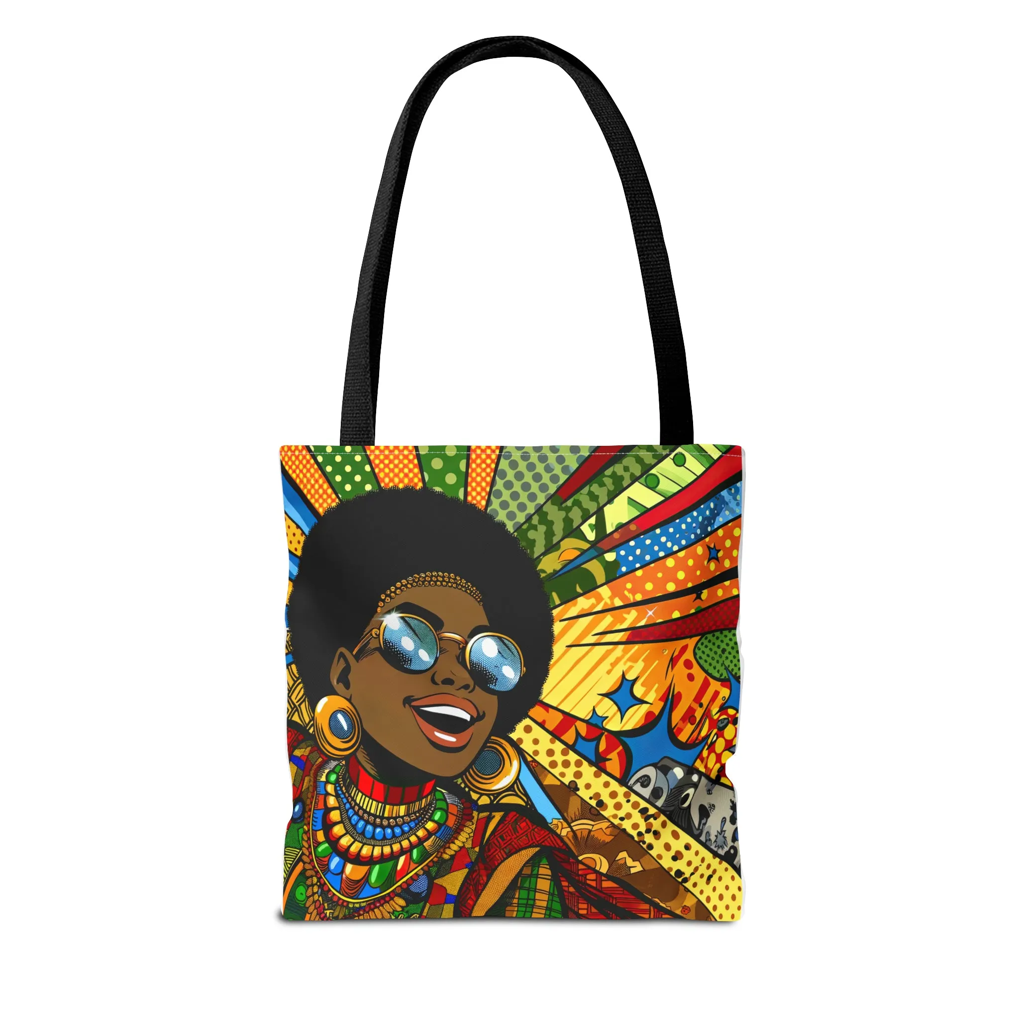 Girl Power Comic Tote Bag