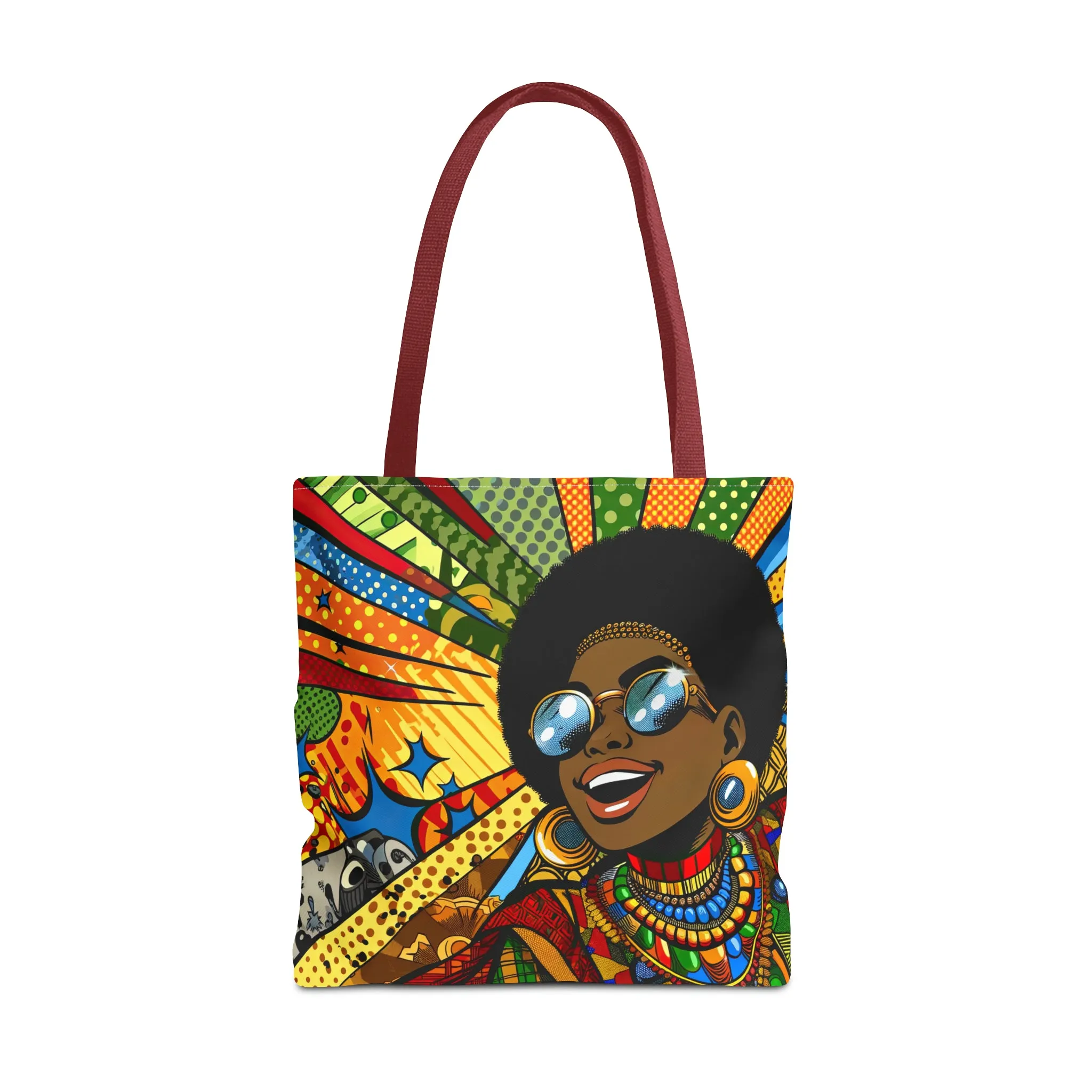 Girl Power Comic Tote Bag