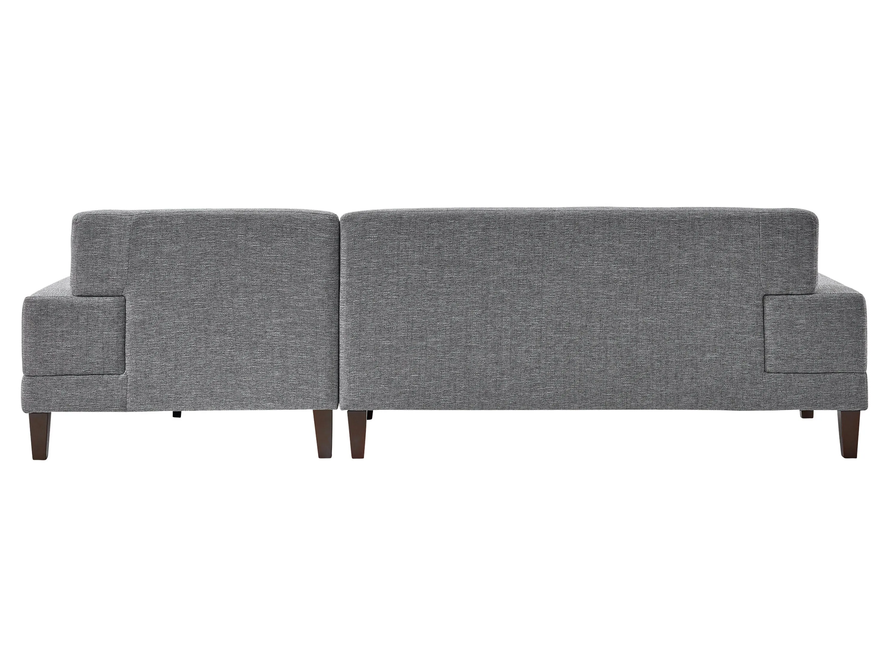 Grey Modern Right Facing Sectional Sofa