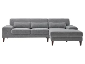 Grey Modern Right Facing Sectional Sofa