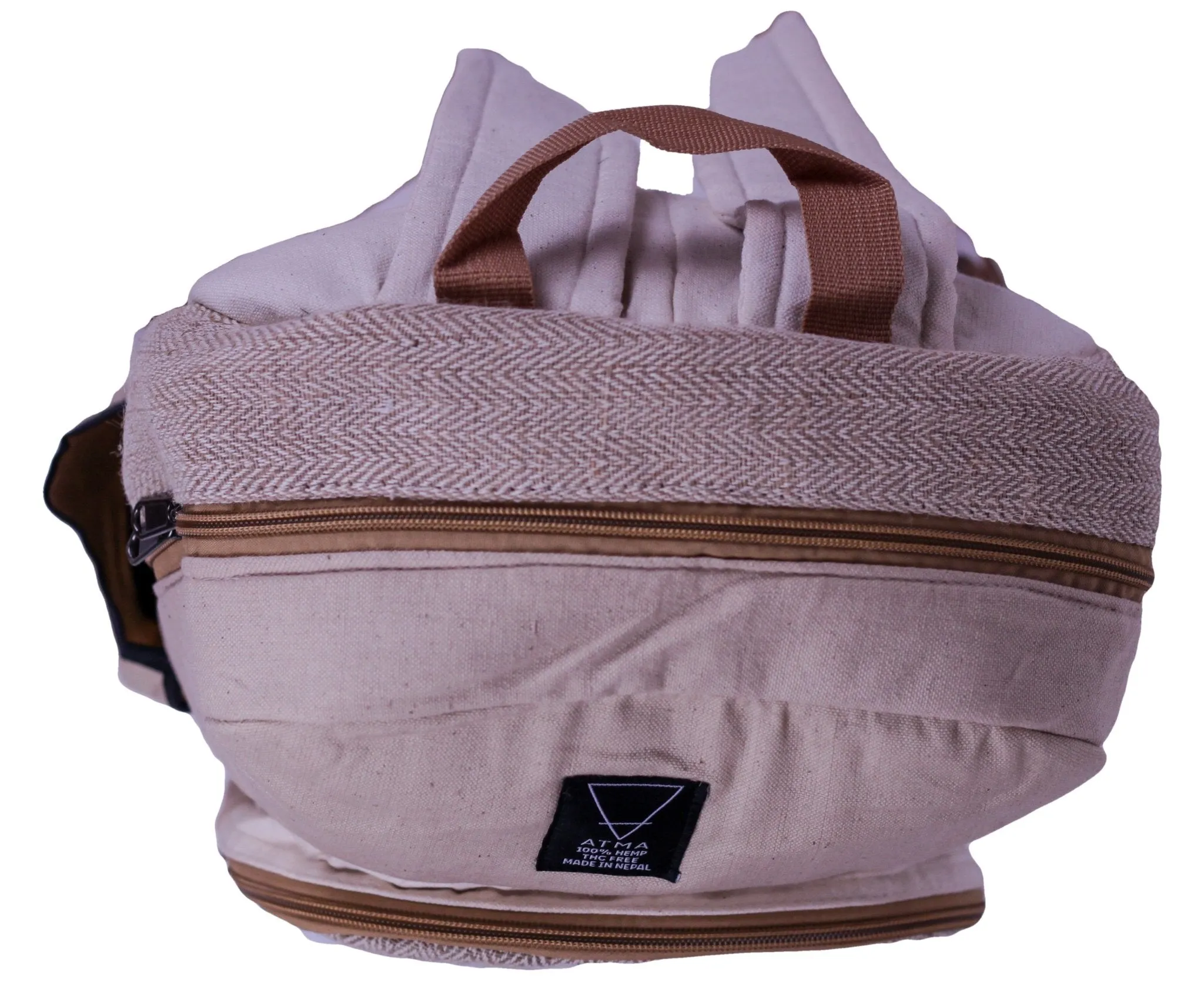 Handmade Hemp Backpack || Sustainable Vegan Line - BP5153