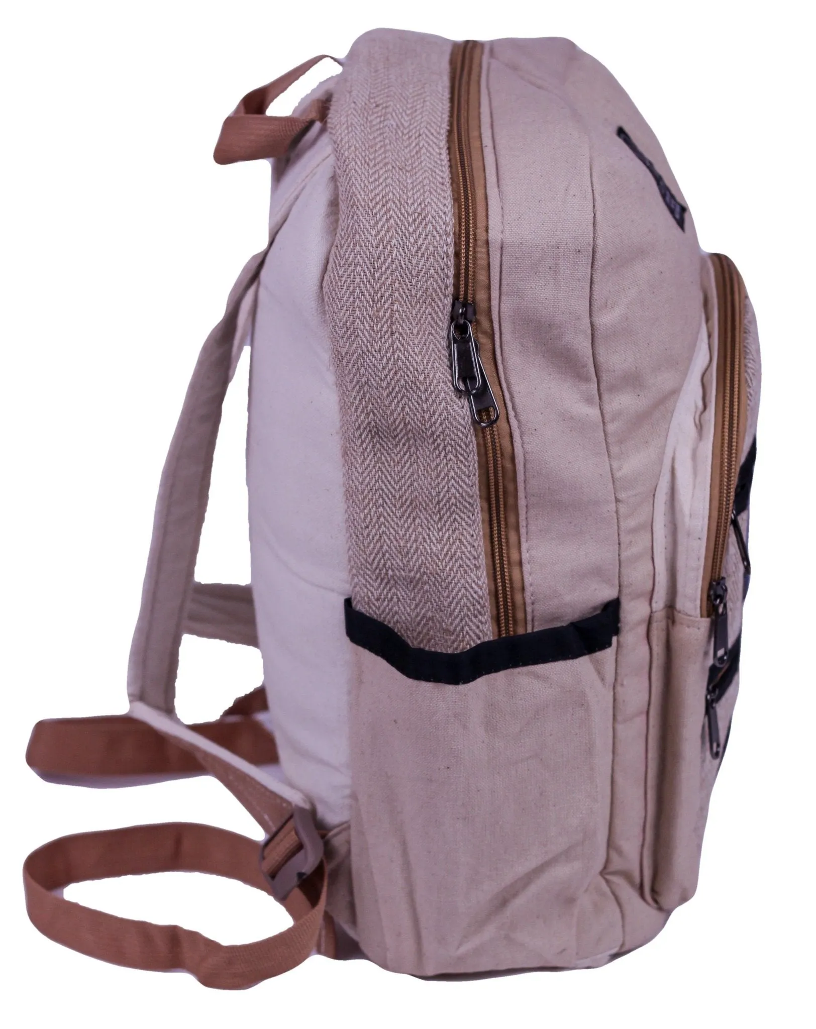 Handmade Hemp Backpack || Sustainable Vegan Line - BP5153