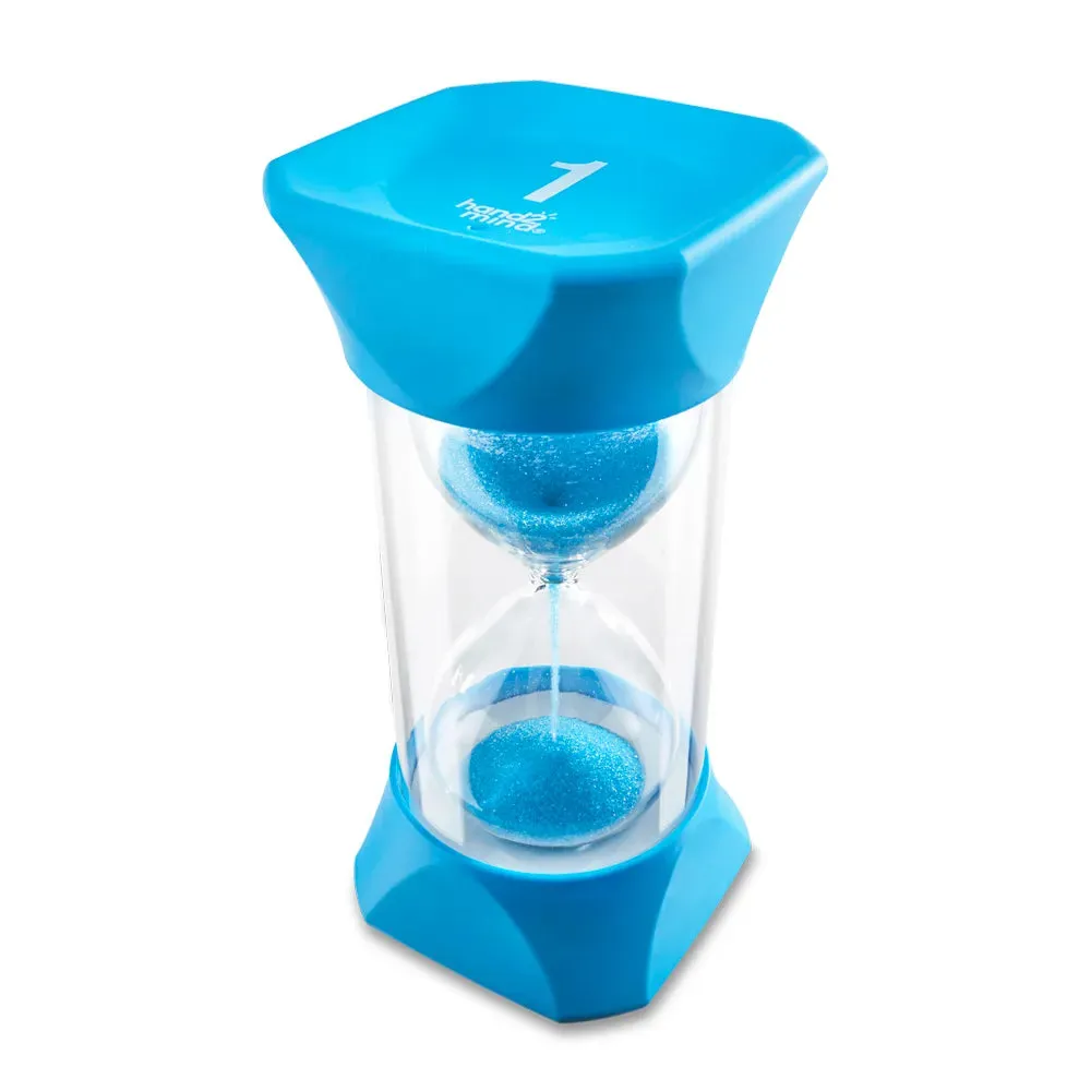 Jumbo Sand Timer Blue: 1 Minute Timer