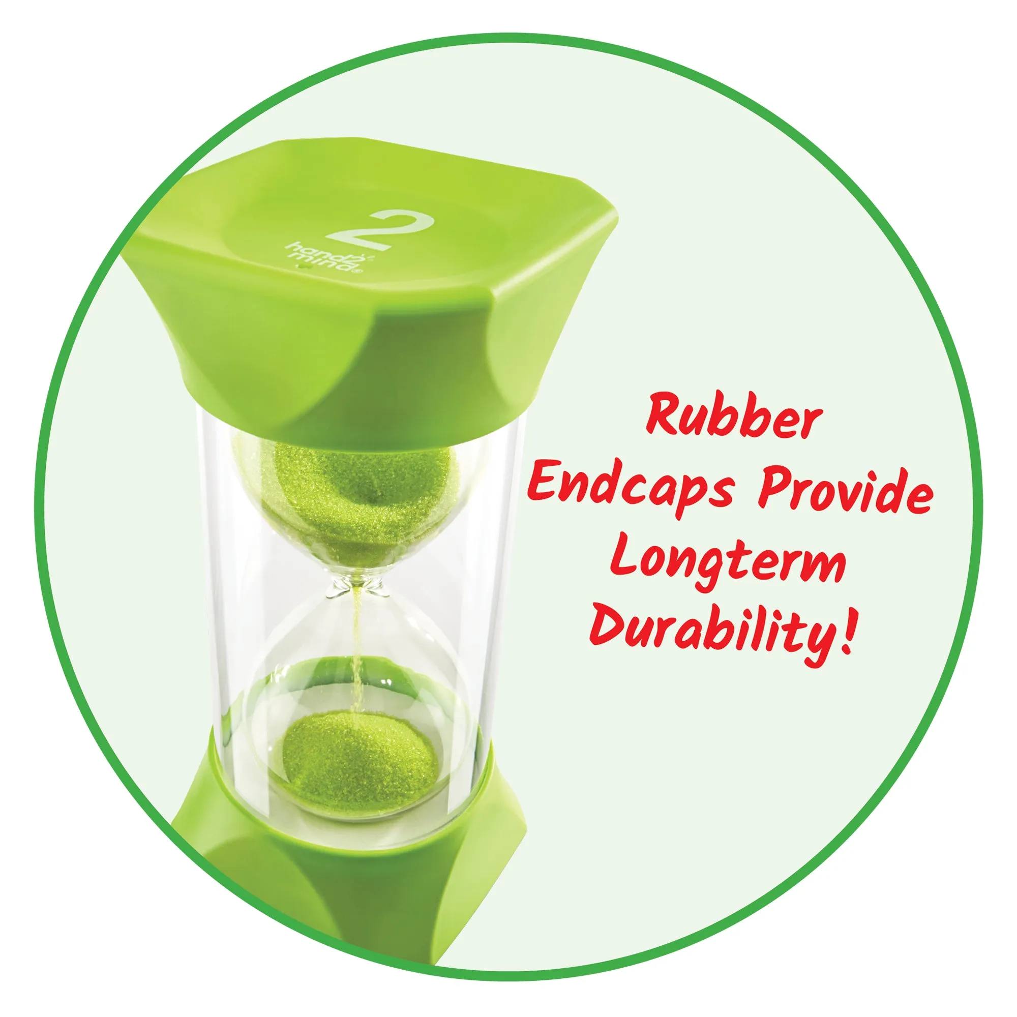 Jumbo Sand Timer Green: 2 Minute Timer