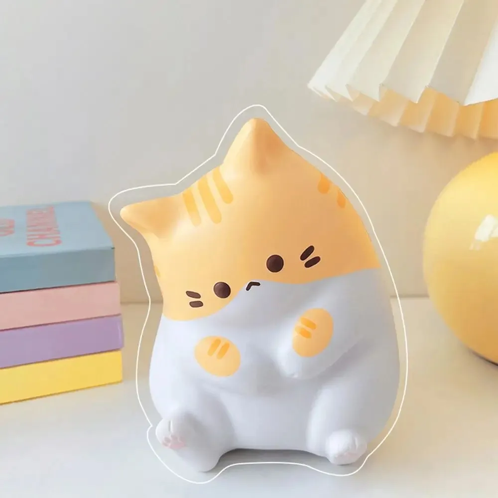 Kawaii Cartoon Cat Squeeze Toys Plushie – Slow Rebound Decompression Doll | Stress Release Anxiety Toy