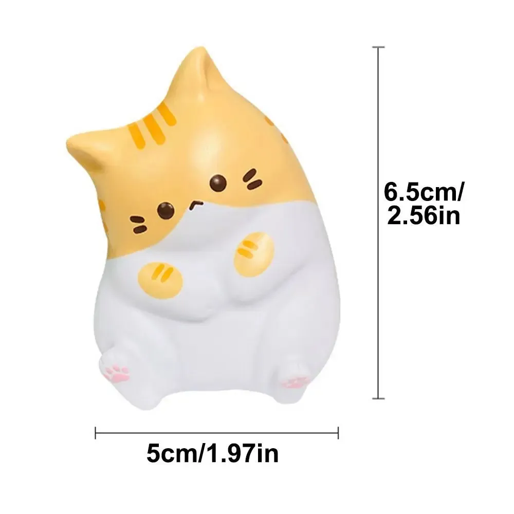 Kawaii Cartoon Cat Squeeze Toys Plushie – Slow Rebound Decompression Doll | Stress Release Anxiety Toy