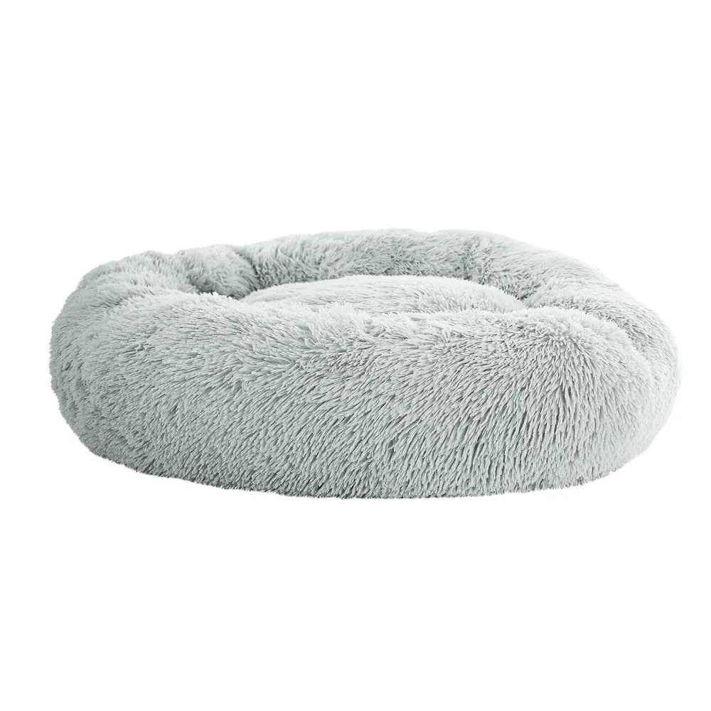 Large Calming Soft Plush Pet Bed, Washable, Non-Slip i.Pet