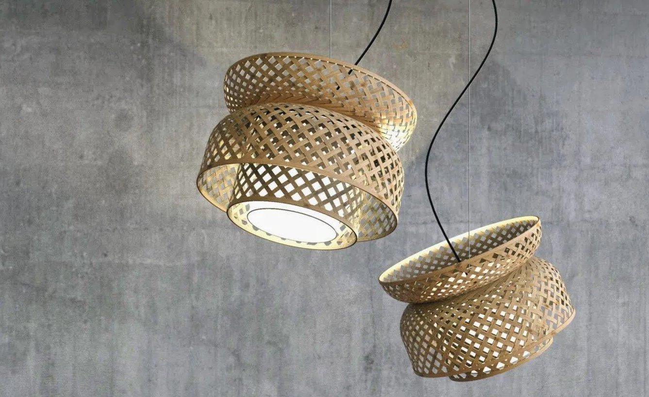 Lotus Bamboo Pendant Lamp