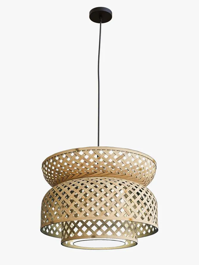 Lotus Bamboo Pendant Lamp