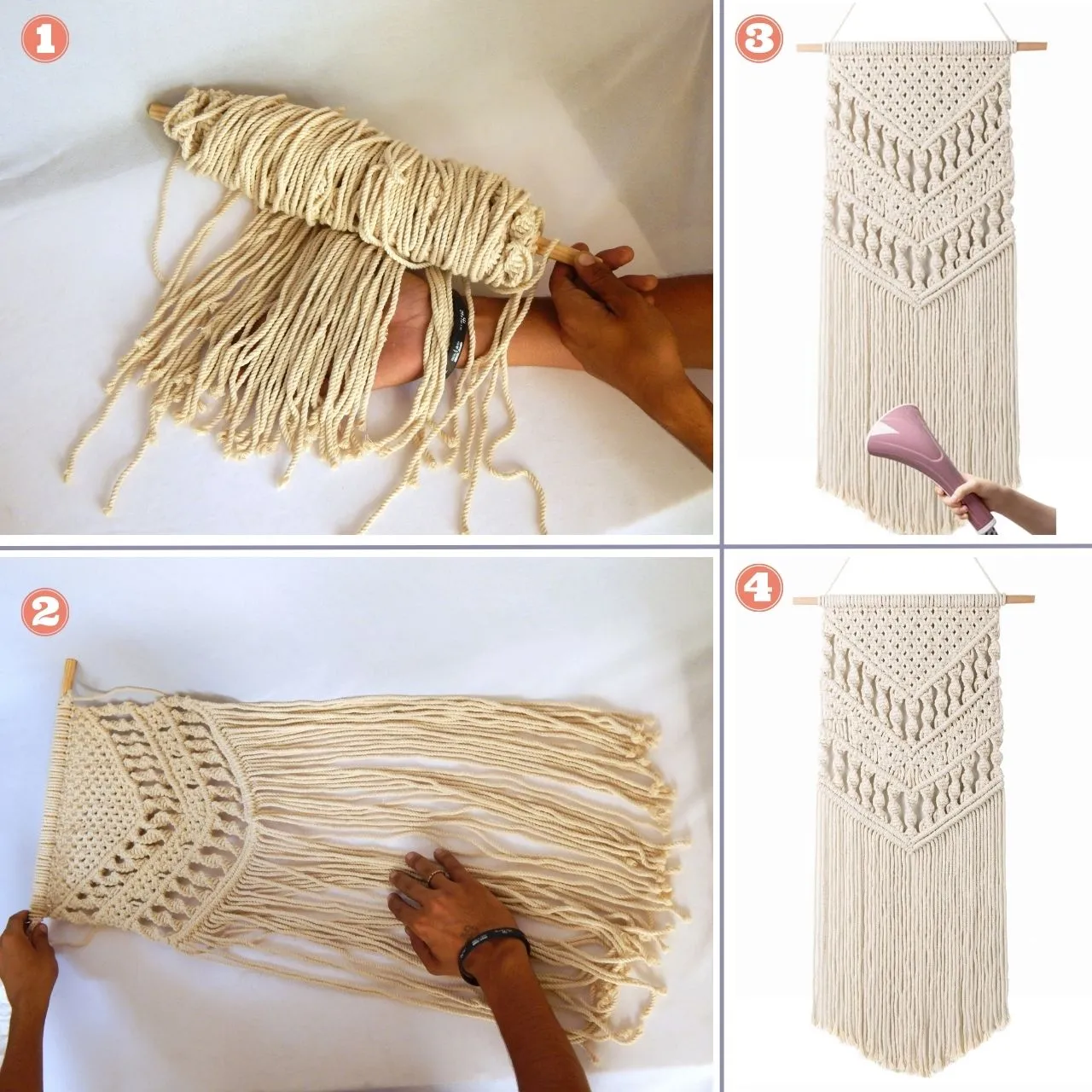 Macrame Boho Wall Hanging