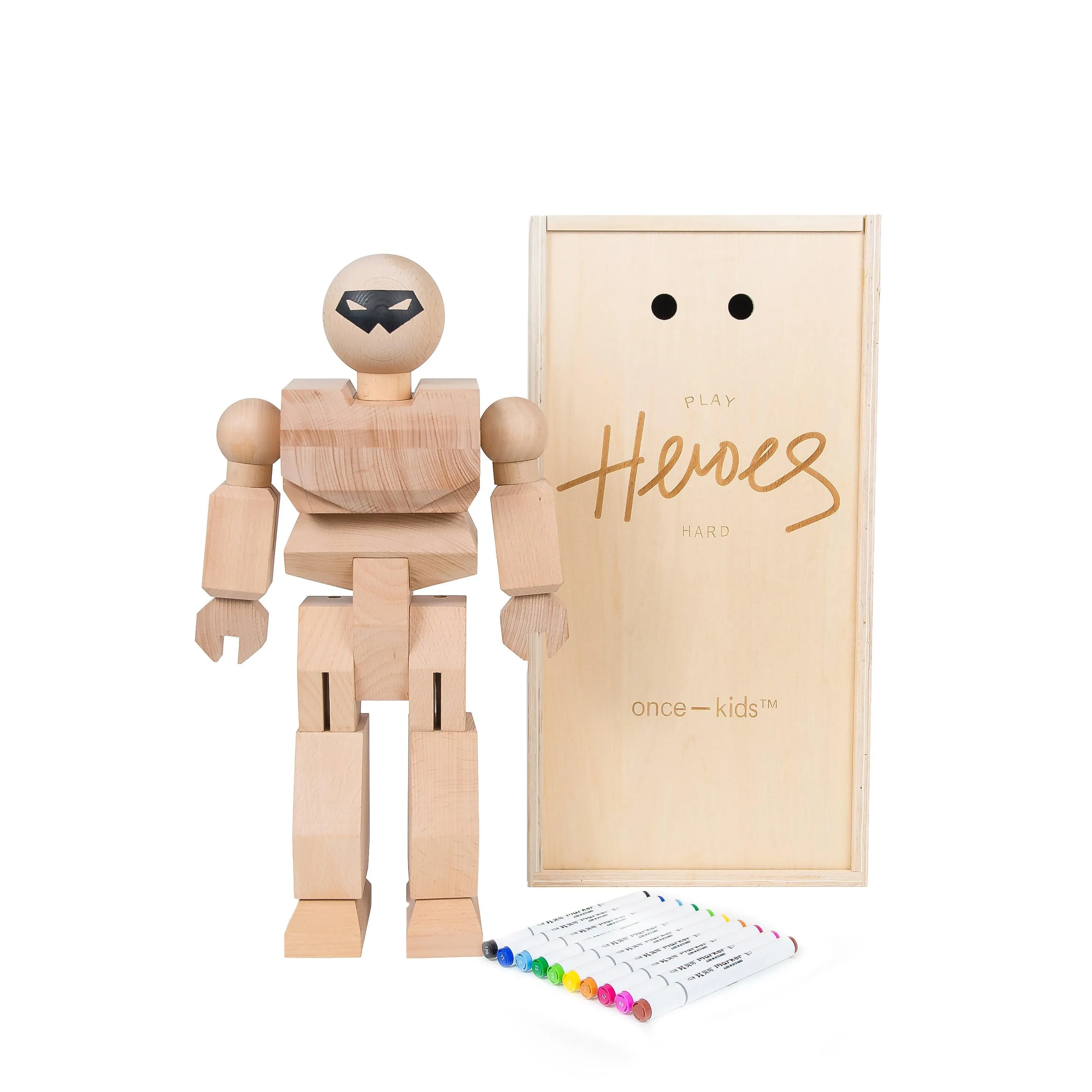 Megafigure Wood Action Figure