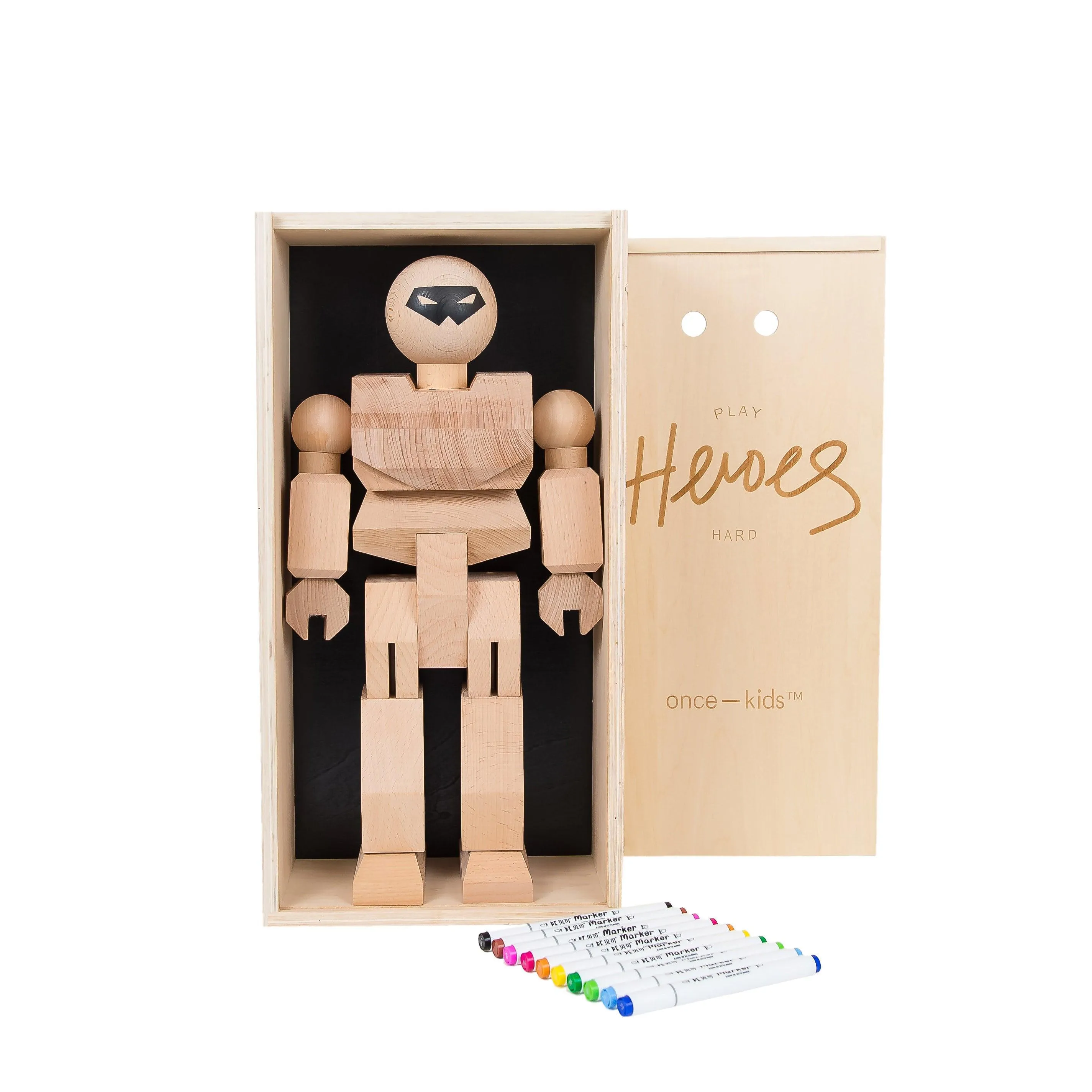 Megafigure Wood Action Figure