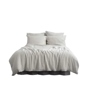 Melange Linen Duvet Cover Set